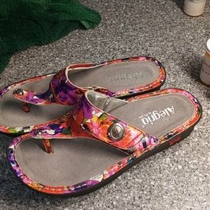 Brand new Alegria sandals.